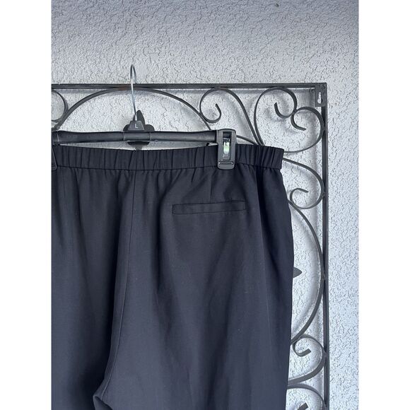 Eileen Fisher Straight Leg Dress Pants- Size Large - Black - Picture 8 of 11